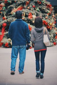 Full length of woman standing on ground