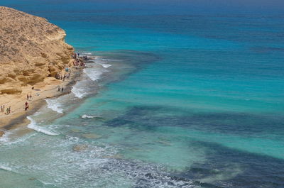 Scenic view of beach