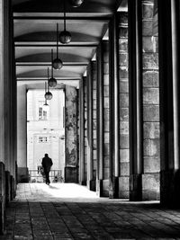 Corridor of building