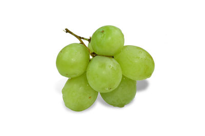 High angle view of grapes