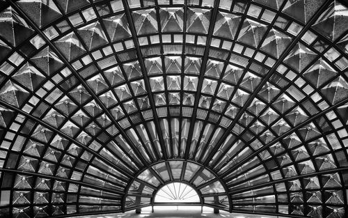 Low angle view of ceiling