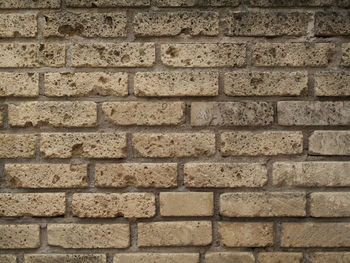 Full frame shot of brick wall