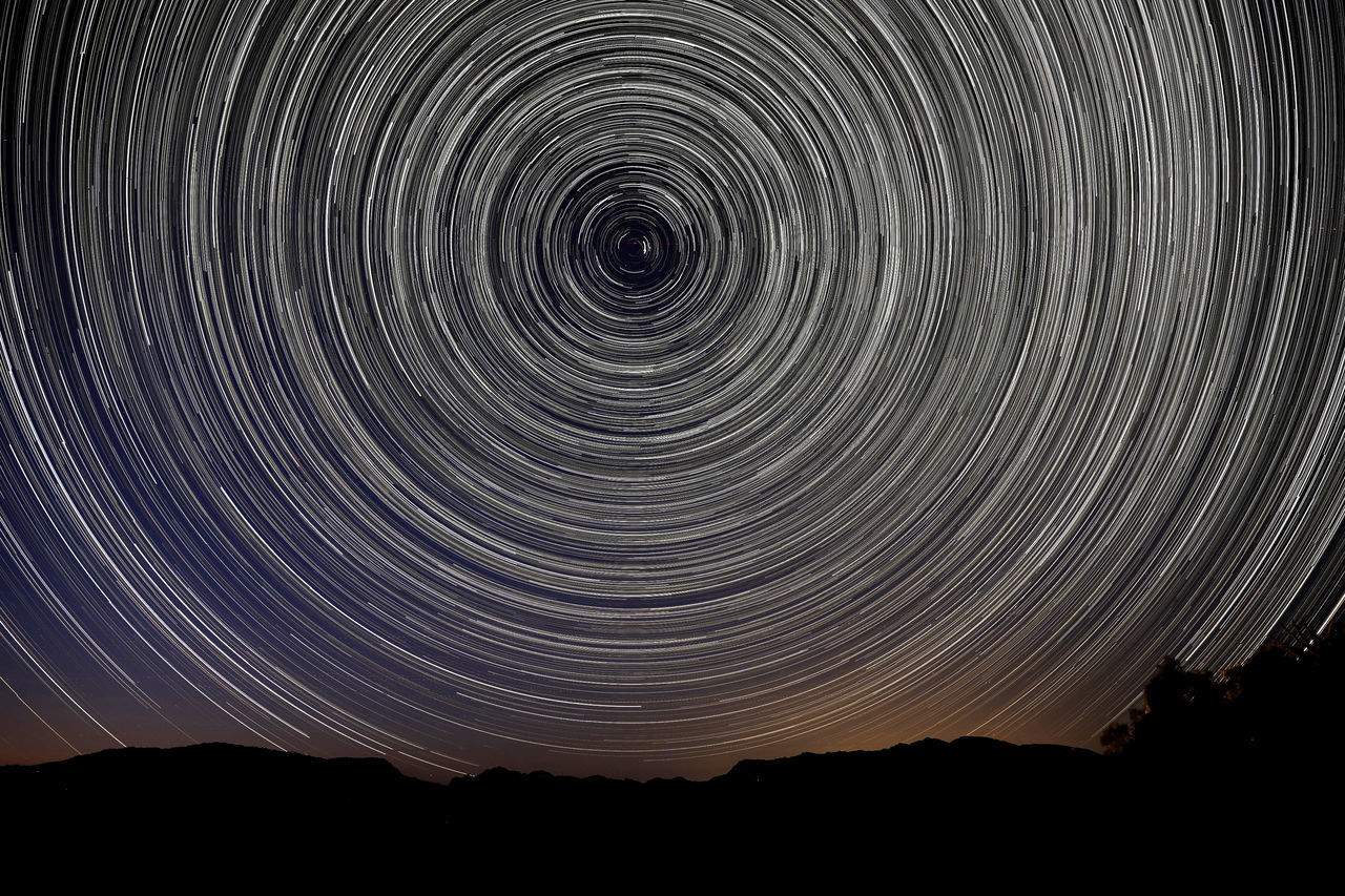 SCENIC VIEW OF SKY DURING NIGHT