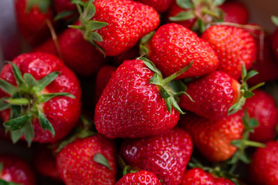 Close-up of strawberries