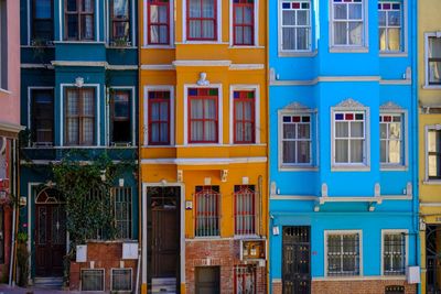 Full frame shot of residential building