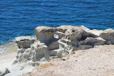 Scenic view of beach