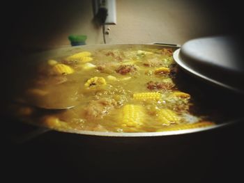 Close-up of food in bowl