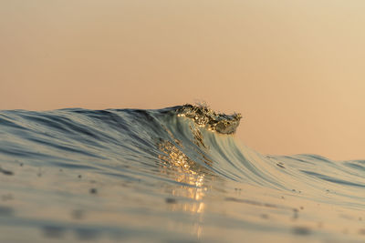 Scenic view of desert against sky