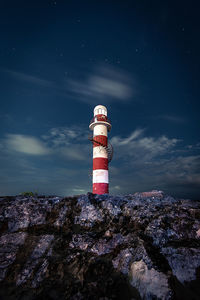 Light tower and stars