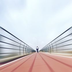 Road passing through tunnel