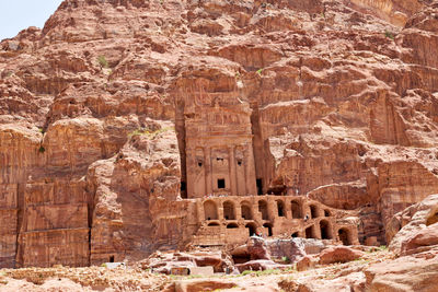 Ruins of a rock formation