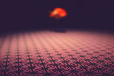 Close-up of shadow on floor