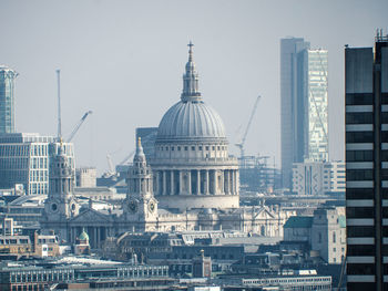 View of city against sky