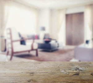 Surface level view of wooden floor