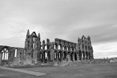 Old ruins against sky