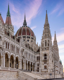 Hungarian parlament building in budapest, hungary