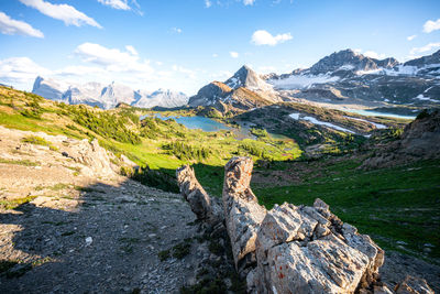 Height of the rockies provincial park landscape