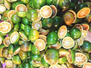 Full frame shot of fruits