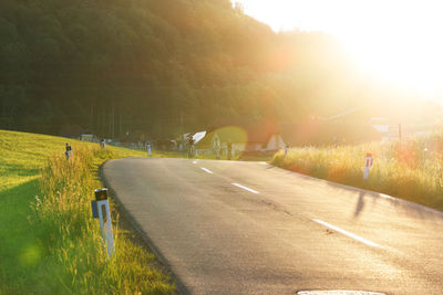 People walking on road