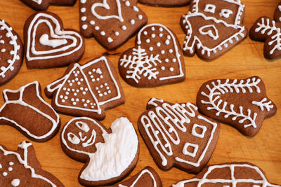 Close-up of cookies