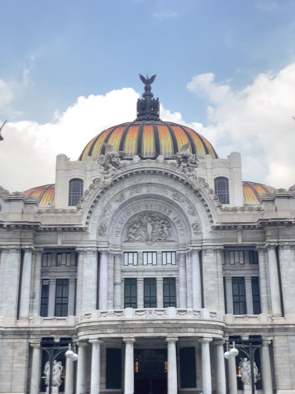 LOW ANGLE VIEW OF A BUILDING