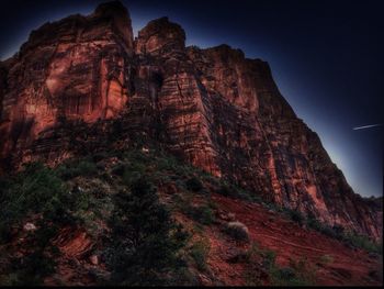 Scenic view of mountains