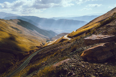 Landscape in jujuy province in argentina