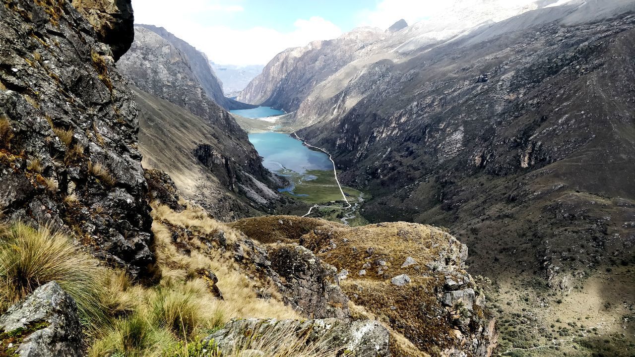 SCENIC VIEW OF ROCKS ON LAND