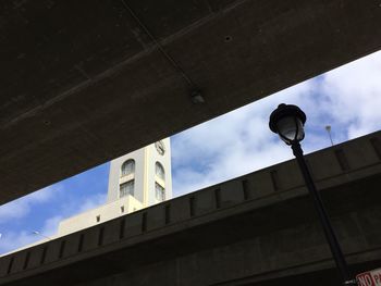 Low angle view of building against sky