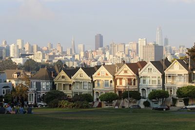 View of buildings in city