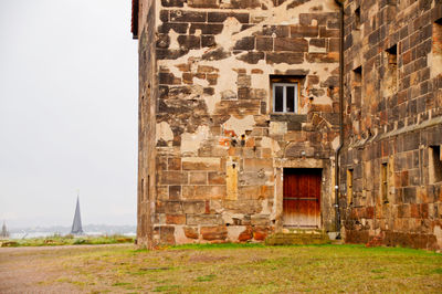 Historic building in city