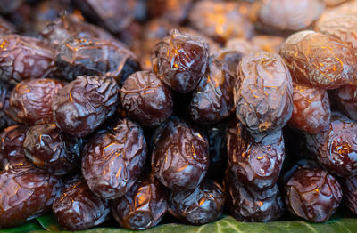 Full frame shot of blueberries