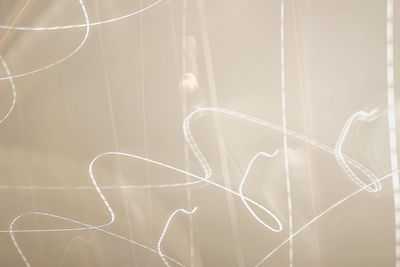 Full frame shot of light trails