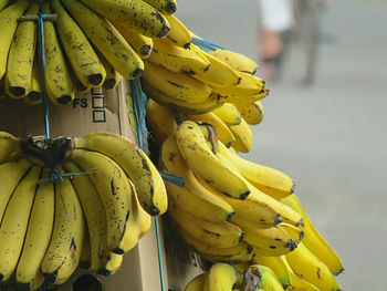 Close-up of bananas for sale in market