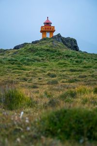 View of lighthouse against sky