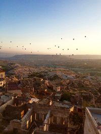 Hot air balloons in turkey