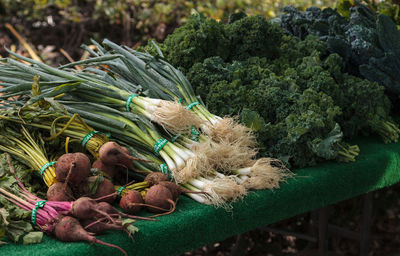 Close-up of fresh vegetables