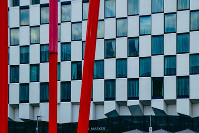 Full frame shot of modern building