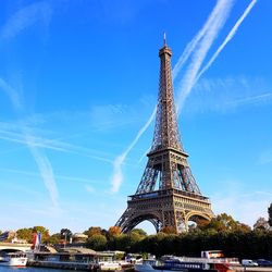 View of historical  tower against clear sky