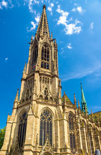 Low angle view of cathedral against sky