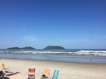 Scenic view of beach