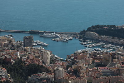 Aerial view of city