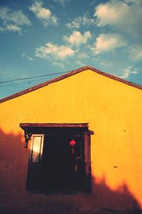 Low angle view of built structure