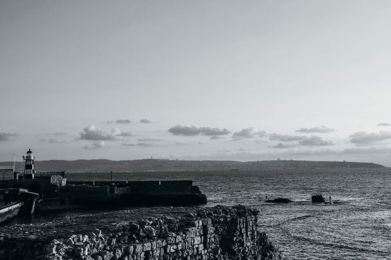 VIEW OF SEA AGAINST SKY