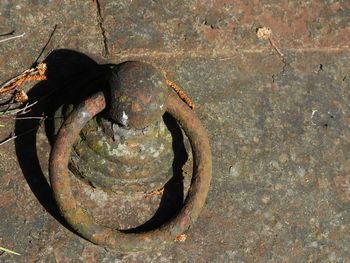 Close-up of rusty metal