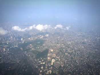 Aerial view of cityscape