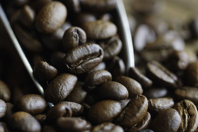 Full frame shot of coffee beans