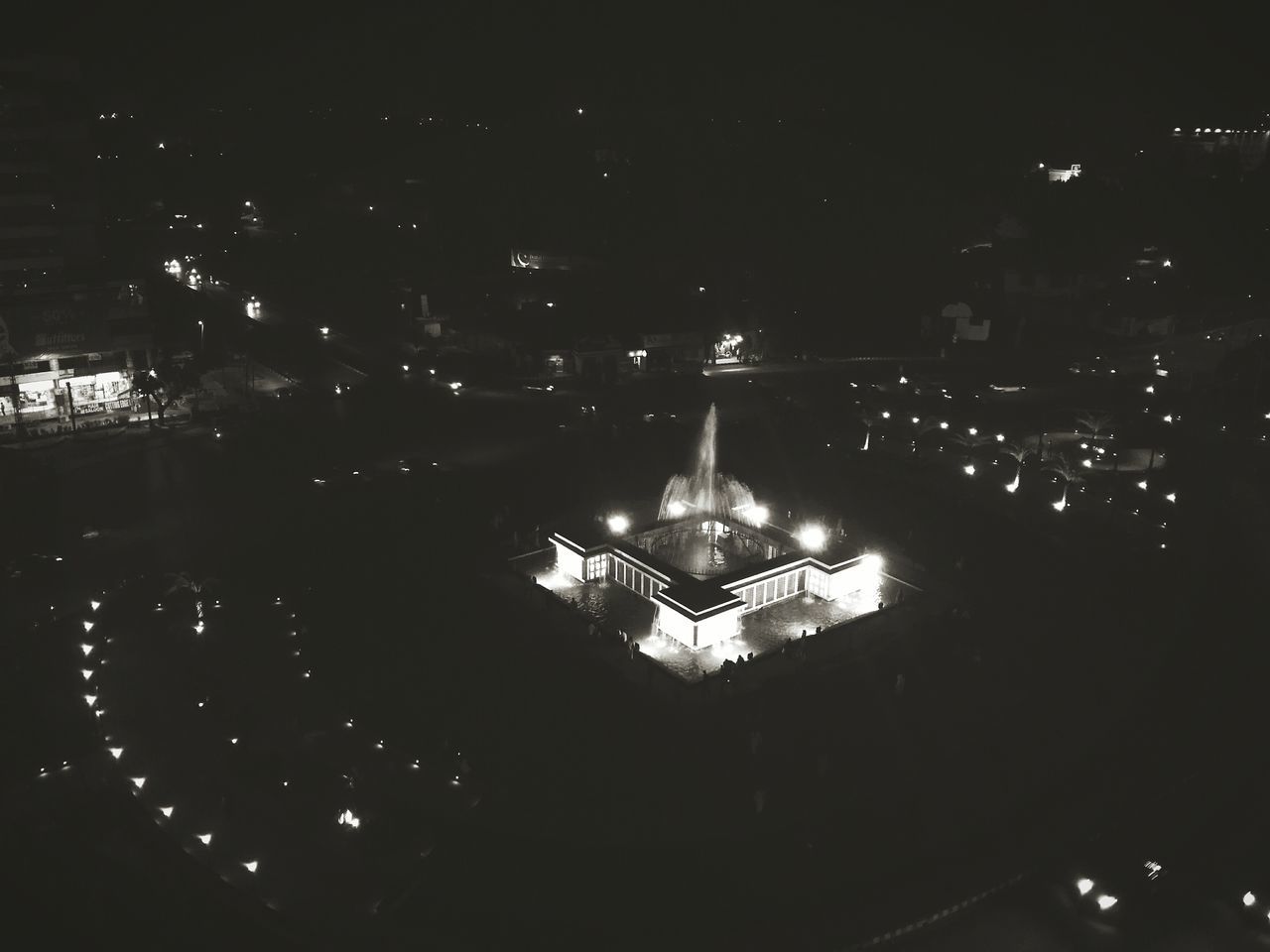 illuminated, night, lighting equipment, low angle view, built structure, religion, architecture, electricity, dark, place of worship, church, electric light, spirituality, building exterior, indoors, sky, light - natural phenomenon, glowing