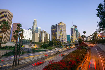 Buildings in city