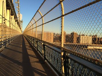 View of chainlink fence